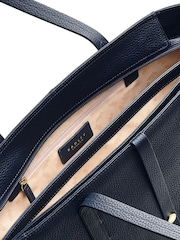 Radley London Large Blue Abingdon Road Zip Top Shoulder Bag - Image 4 of 5