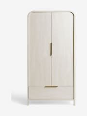 Light Natural Mia Oak Effect Double, 1 Drawer Wardrobe - Image 5 of 7