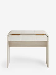 Light Natural Mia Oak Effect Console Dressing Table - Image 9 of 10
