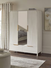 Light Natural Mia Oak Effect Triple, 2 Drawers Wardrobe - Image 1 of 9