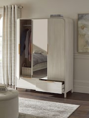 Light Natural Mia Oak Effect Triple, 2 Drawers Wardrobe - Image 3 of 9