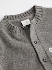 Grey Whale Baby 100% Cotton Cardigan (0mths-2yrs) - Image 8 of 10