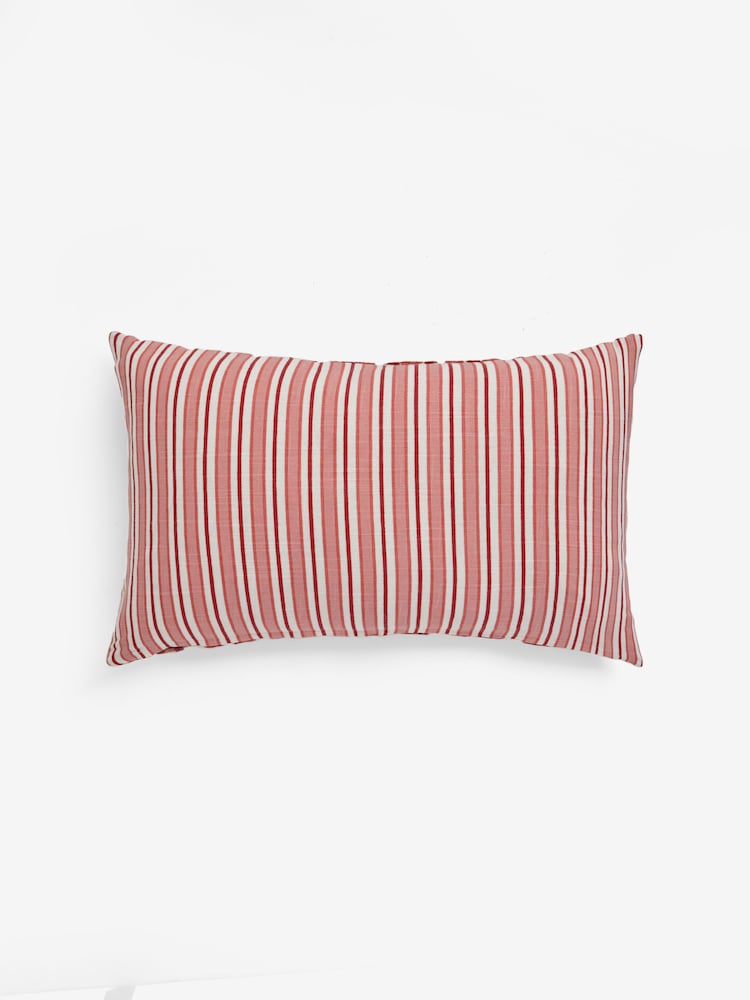 Nina Campbell Pink Marrakesh Embroidered Feather Filled Cushion - Image 5 of 6