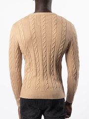 Luke 1977 Aspen 100% Cotton Knitted Jumper - Image 2 of 6