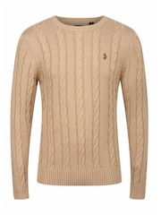Luke 1977 Aspen 100% Cotton Knitted Jumper - Image 4 of 6