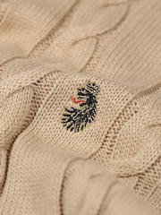 Luke 1977 Aspen 100% Cotton Knitted Jumper - Image 6 of 6