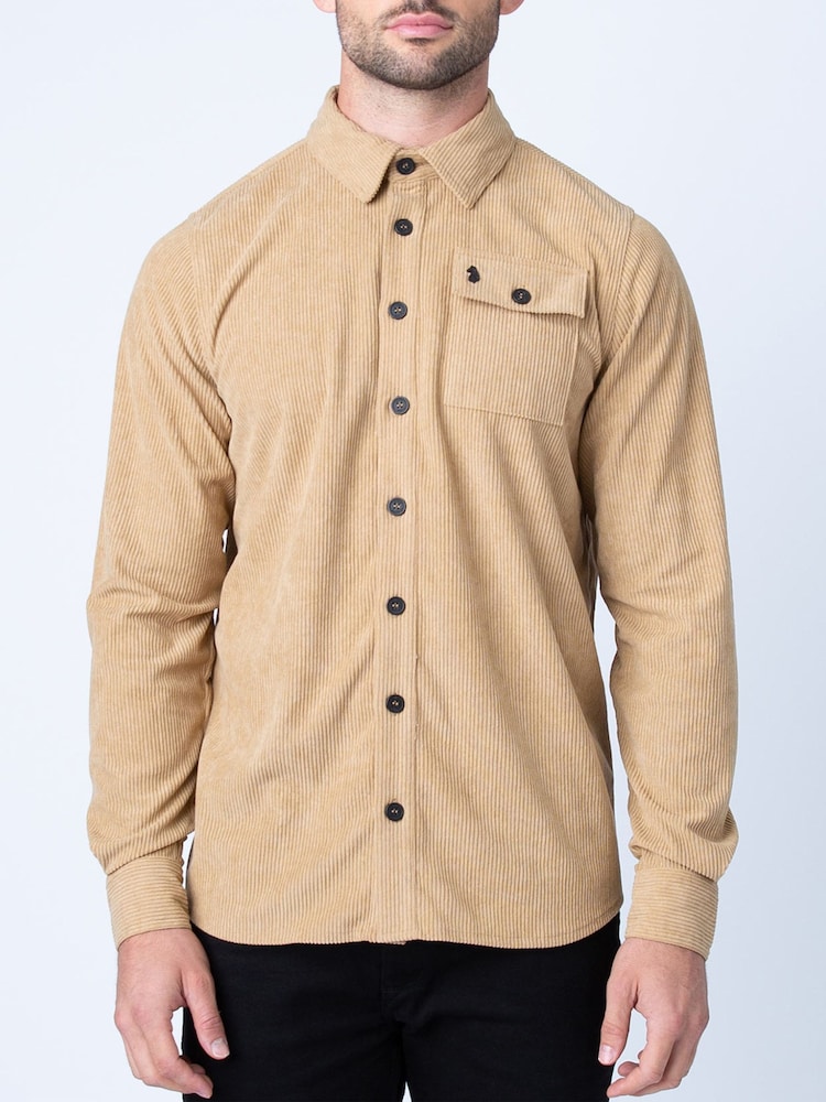 Luke 1977 Natural 100% Cotton Canberra Shirt - Image 1 of 6