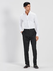 White Skinny Fit Easy Care Oxford Shirt - Image 2 of 7