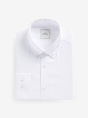 White Skinny Fit Easy Care Oxford Shirt - Image 5 of 7
