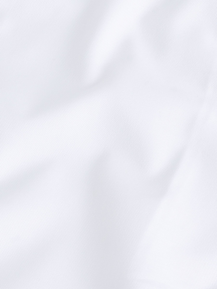 White Skinny Fit Easy Care Oxford Shirt - Image 7 of 7