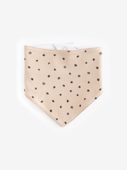 Black/White 100% Cotton Dribble Baby Bibs 3 Pack - Image 3 of 4