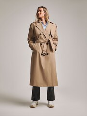JD Williams Brown Anthology Elevated Trench Coat - Image 1 of 4