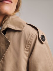 JD Williams Brown Anthology Elevated Trench Coat - Image 4 of 4
