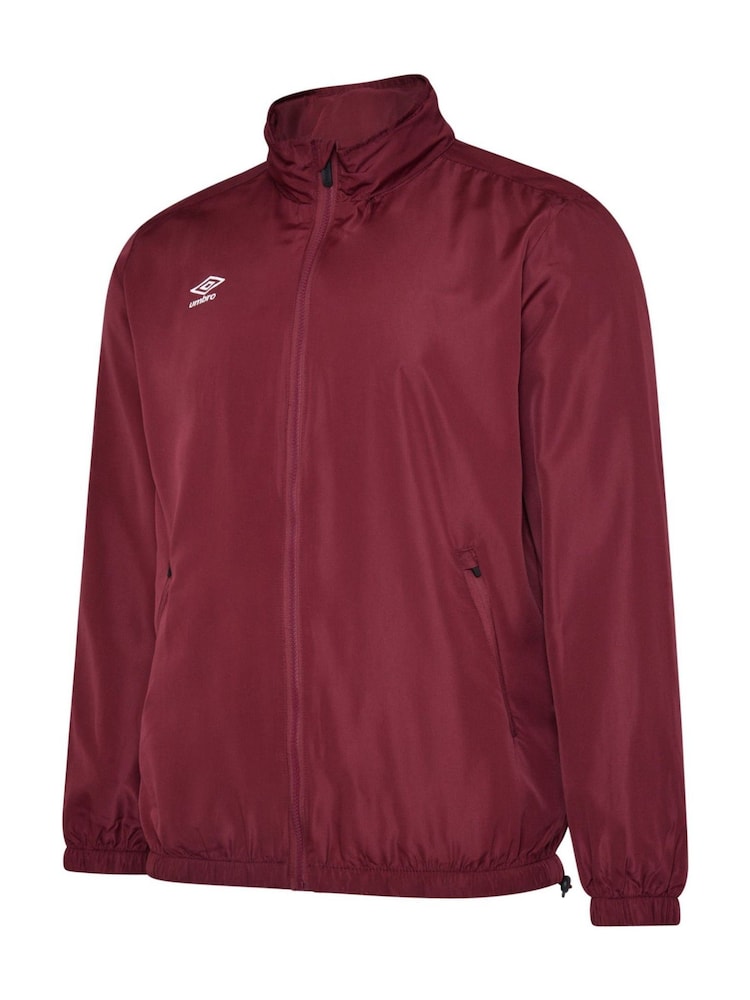 Umbro Red Lightweight Rain Jacket - Image 1 of 2
