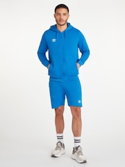 Umbro Blue Club Leisure Zip Through Hoodie - Image 3 of 4