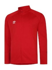 Umbro Red Total Training Knitted Jacket - Image 1 of 2
