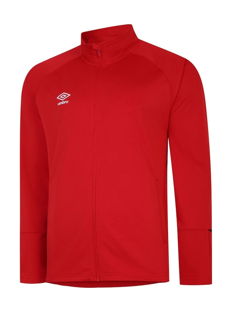 Umbro Red Total Training Knitted Jacket - Image 1 of 2