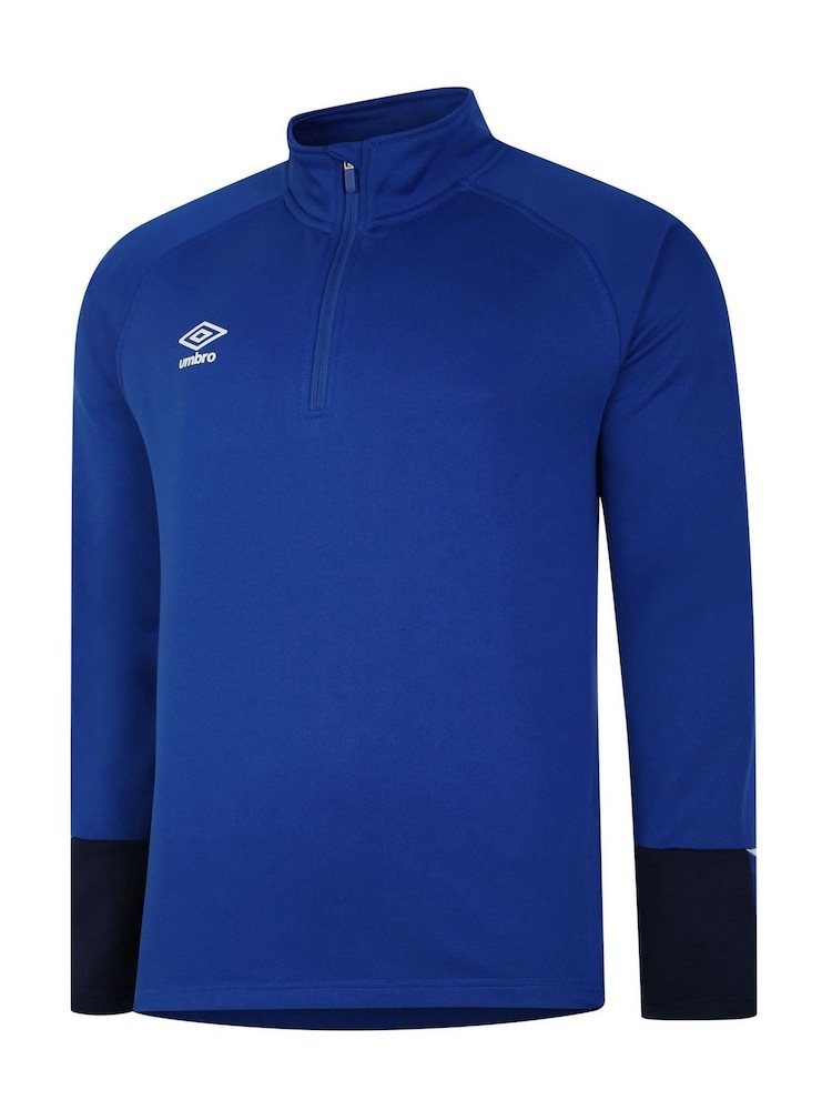 Umbro Blue Total Training Quarter Zip Jacket - Image 1 of 2