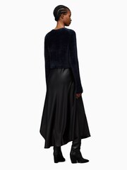 AllSaints Black Megan Dress - Image 4 of 8