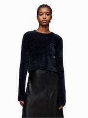 AllSaints Black Megan Dress - Image 6 of 8