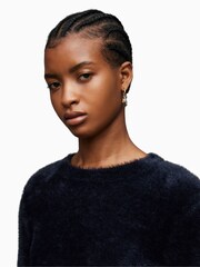 AllSaints Black Megan Dress - Image 7 of 8