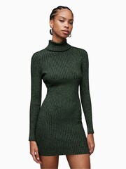 AllSaints Green Juliette Dress - Image 1 of 7