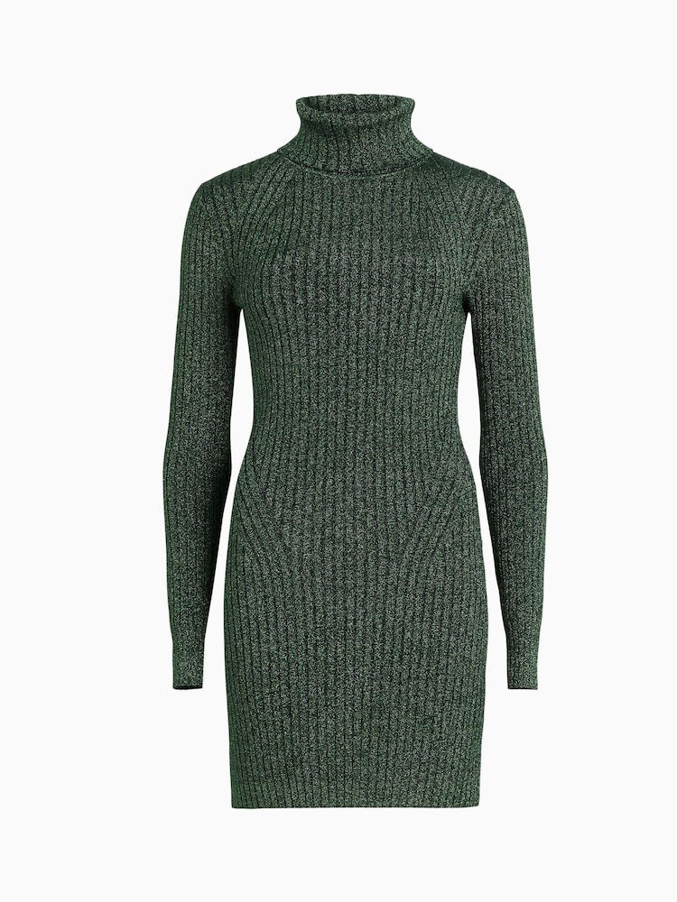 AllSaints Green Juliette Dress - Image 7 of 7