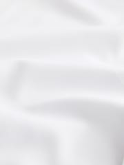White Slim Fit Button Down Easy Iron Oxford Shirt - Image 7 of 8