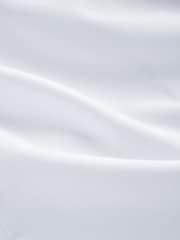 White Slim Fit Short Sleeve Easy Iron Button Down Oxford Shirt - Image 7 of 7