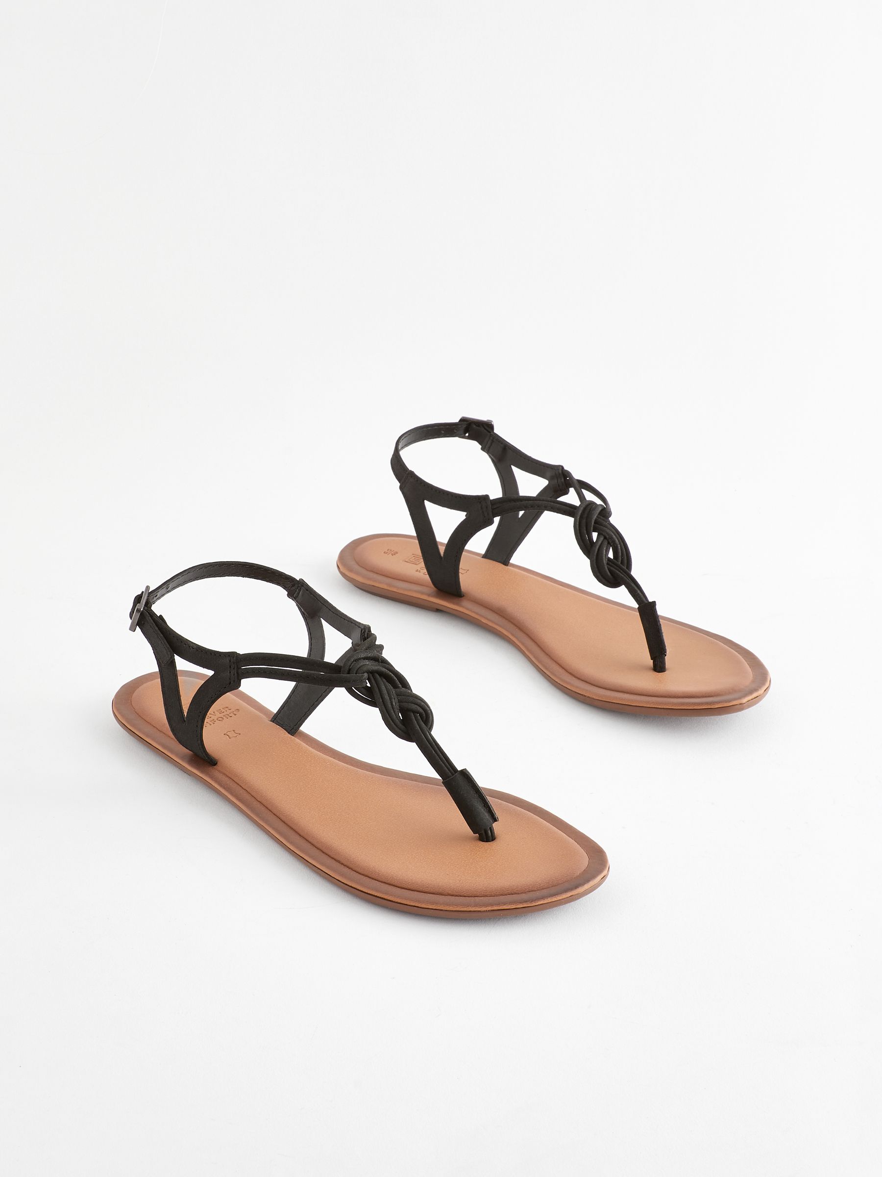 Stylish black sandals online