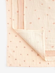 nevtralne barve Ditsy Natisnjeno - dojenček Muslins 100% Cotton Cloths 4 komplet - Slika 10 iz 10