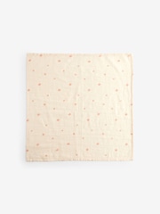 nevtralne barve Ditsy Natisnjeno - dojenček Muslins 100% Cotton Cloths 4 komplet - Slika 4 iz 10