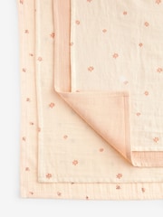 nevtralne barve Ditsy Natisnjeno - dojenček Muslins 100% Cotton Cloths 4 komplet - Slika 9 iz 10