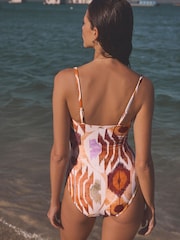 Cream/Brown Aztec - Image 4 of 7