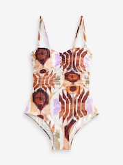 Cream/Brown Aztec - Image 7 of 7