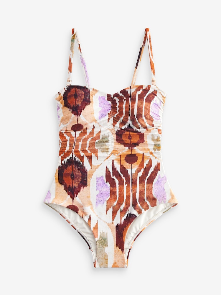 Cream/Brown Aztec - Image 7 of 7