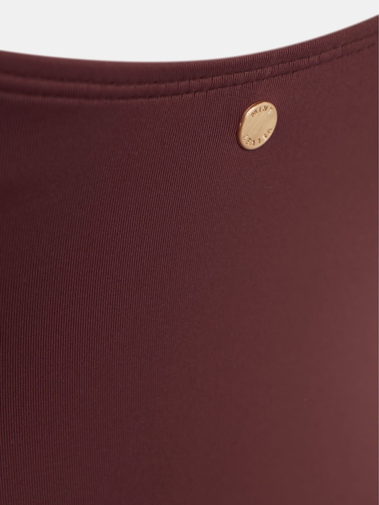 Mint Velvet Tummy Control Ruched Front Plait Neck Tie - Bild 5 von 5
