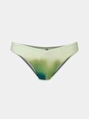 Mint Velvet Green Tie Dye V Front High Leg Bikini Briefs - Image 6 of 7