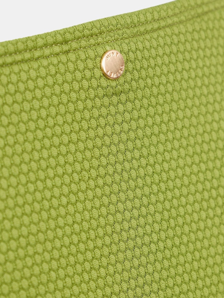 Mint Velvet Olive Green High Leg Bikini Briefs - Image 7 of 7