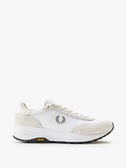 Fred Perry – Laufschuhe in Weiß aus Netzstoff - Bild 1 von 5