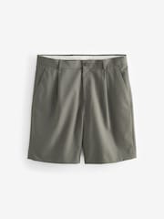 Green EDIT Slouchy Style Suit Shorts - Image 5 of 8