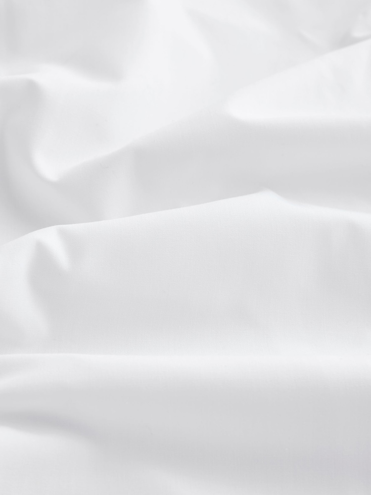 White/Black Slim Fit Double Cuff Regular Fit Shirt And Bow Tie Pack - Image 8 of 8