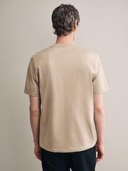 Stone Neutral Signature Supima T-Shirt - Image 3 of 7