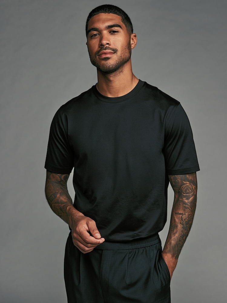 Black Signature Supima T-Shirt - Image 1 of 8