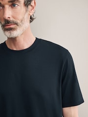 Black Signature Premium Soft Touch T-Shirt - Image 1 of 7