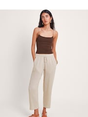 Monsoon Natural Penina Crop Trousers - Image 1 of 5