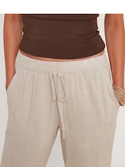 Monsoon Natural Penina Crop Trousers - Image 4 of 5