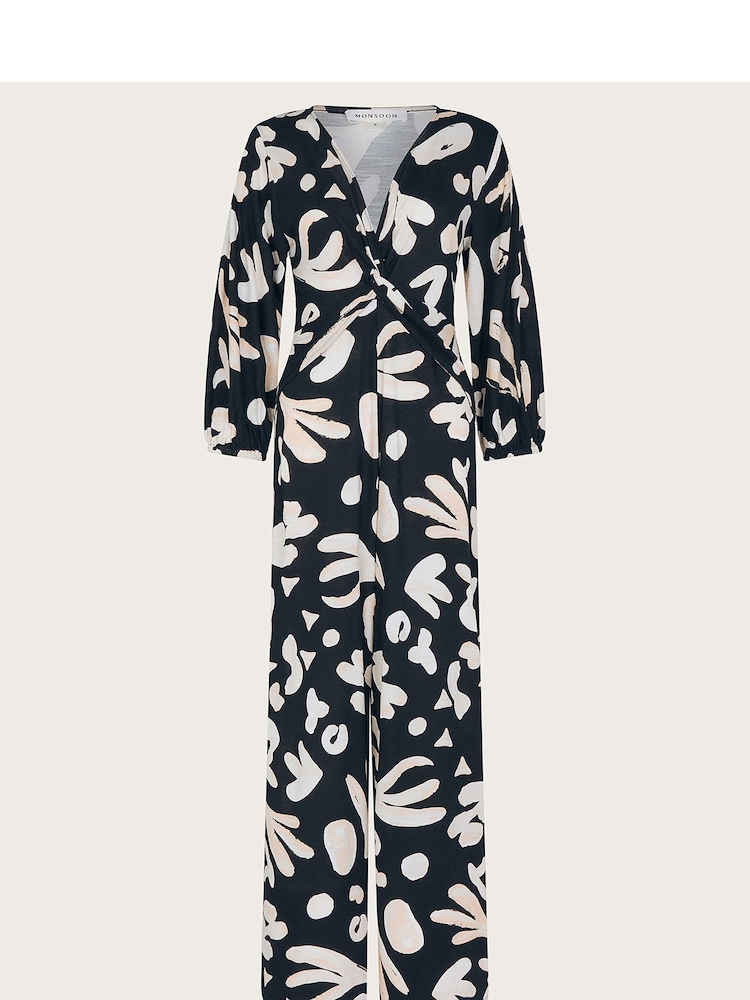 Monsoon Black Twist Rosa Jumpsuit - Image 5 of 5