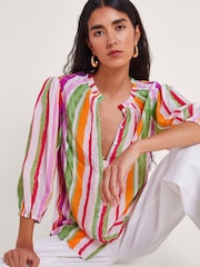 Блузка в полоску Monsoon Elsie - Изображение 5 из 5