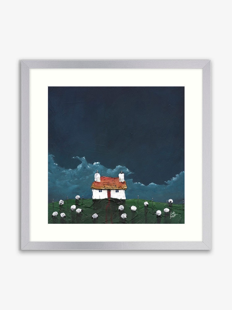 Artko Silver Deep Blue by Geoff Beckett Framed Art - Image 2 of 3